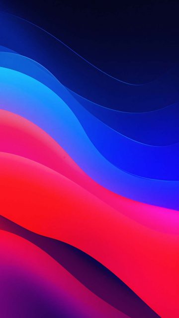 Abstract Waves iPhone Wallpaper 4K
