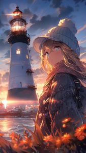 Anime Lighthouse iPhone Wallpaper 4K Anime Lighthouse iPhone Wallpaper 4K