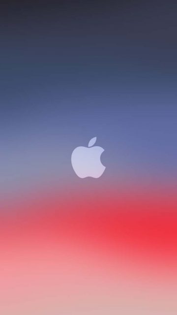 Apple Soft Gradient Abstract iPhone Wallpaper 4K