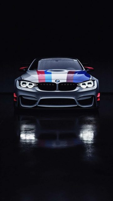 BMW Race Car iPhone Wallpaper 4K