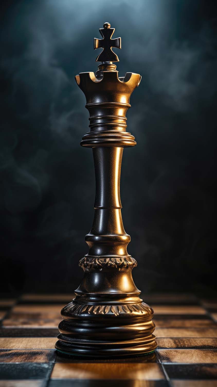 Chess King iPhone Wallpaper 4K » iPhone Wallpapers