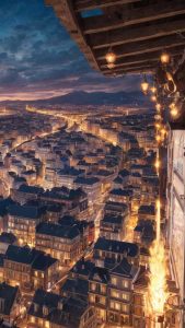 City Lights iPhone Wallpaper 4K