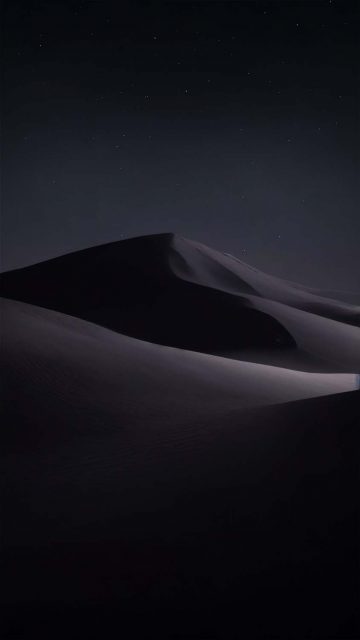 Dark Desert iPhone Wallpaper 4K