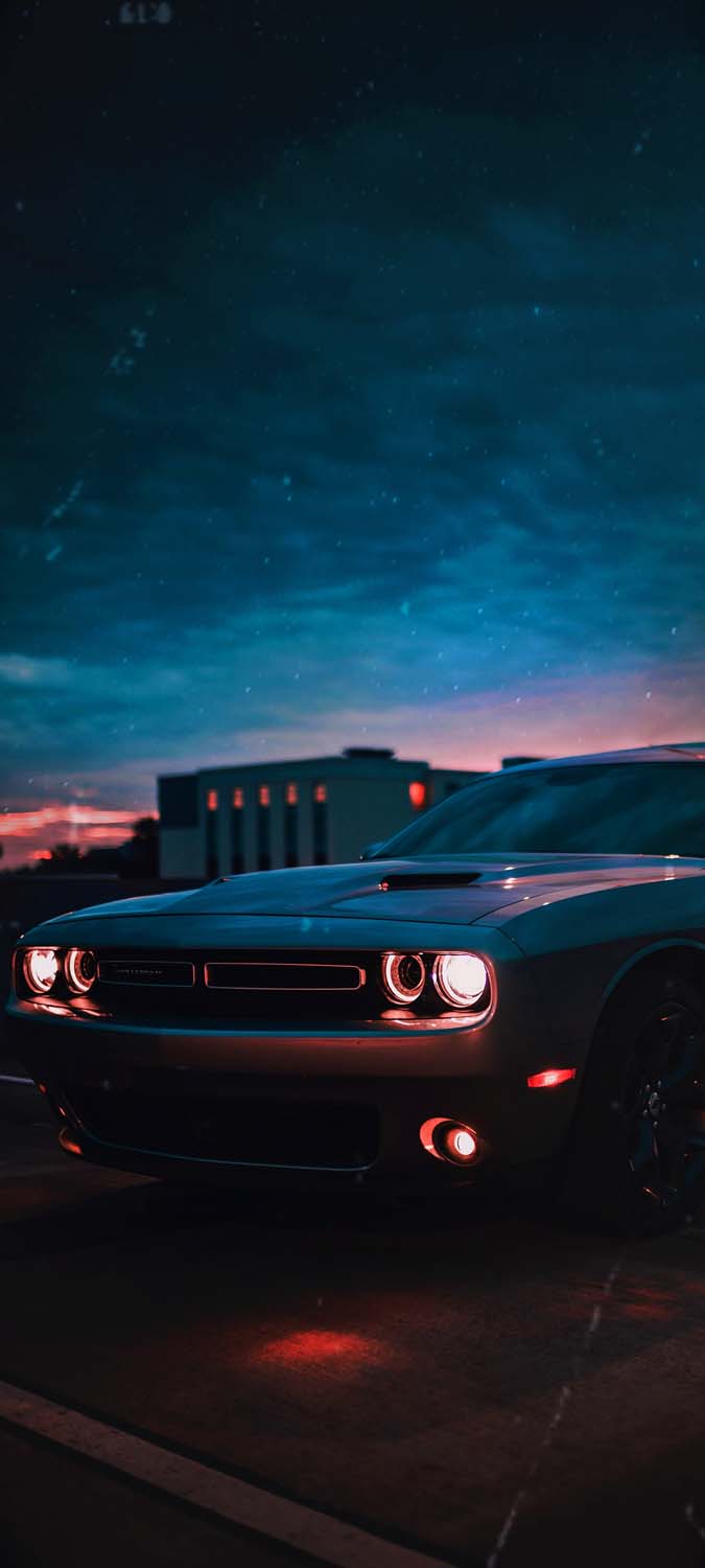 Dodge Muscle Car iPhone Wallpaper 4K - iPhone Wallpapers