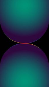 Dual Gradient 3D iPhone Wallpaper 4K