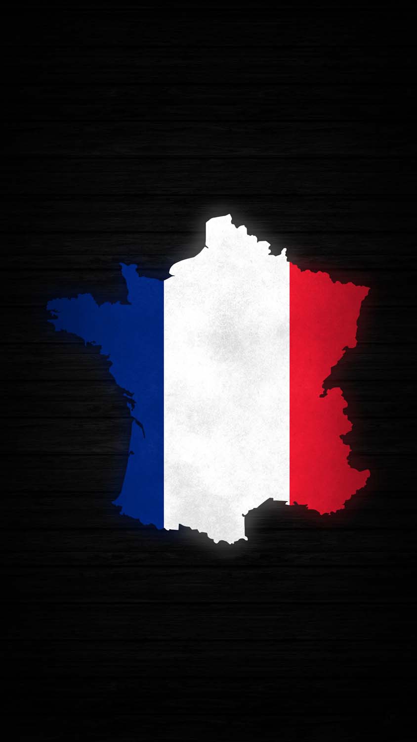 France Map iPhone Wallpaper 4K
