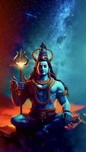 God Shiva iPhone Wallpaper 4K