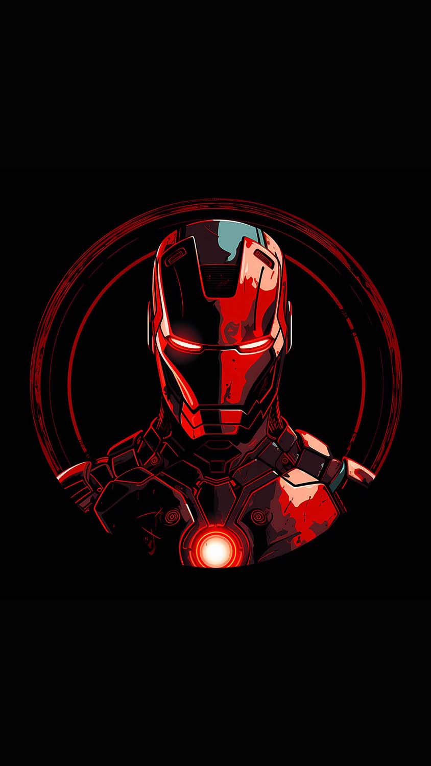 Iron Man Phone iPhone Wallpaper 4K
