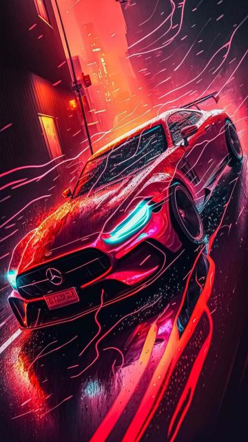 Mercedes AMG Speed iPhone Wallpaper 4K