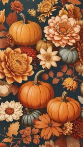 Pumpkin Art iPhone Wallpaper 4K