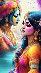 Shree Radha iPhone Wallpaper 4K