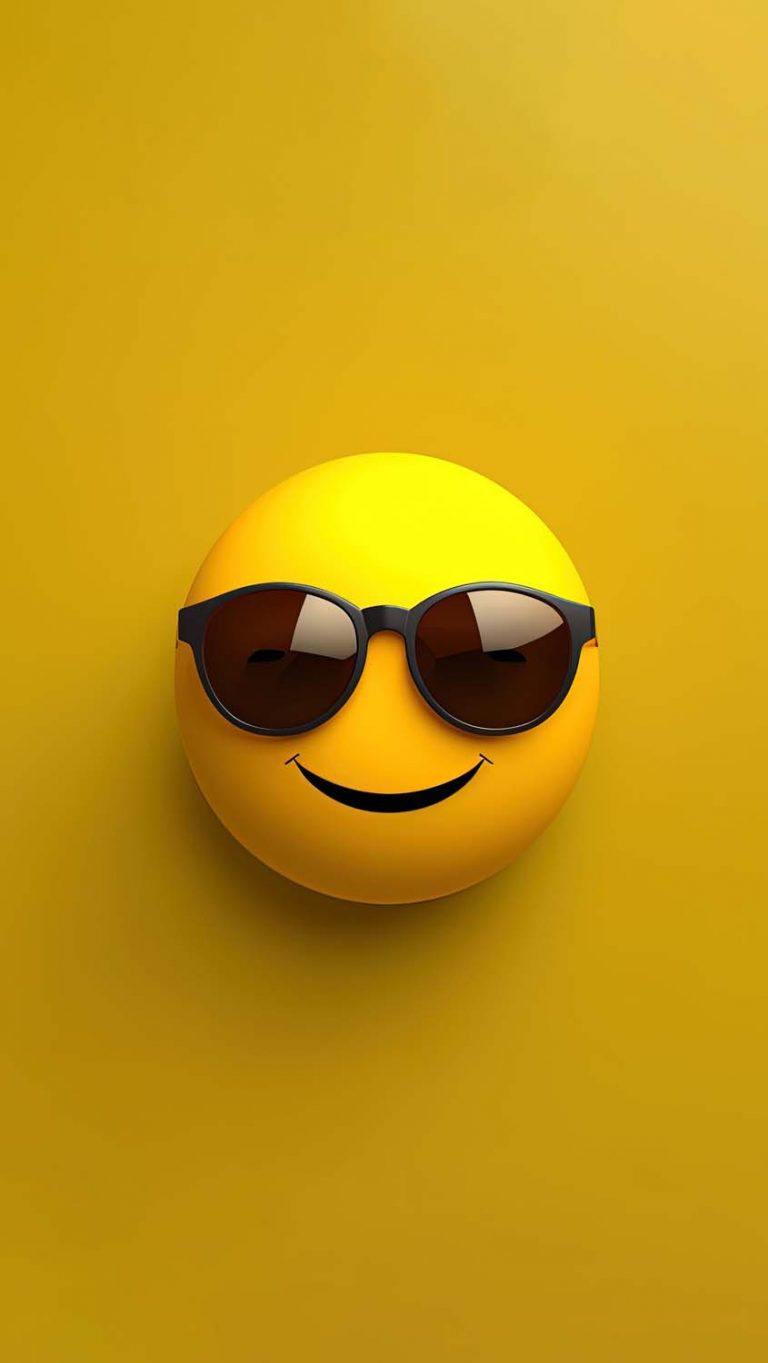 Smart Emoji iPhone Wallpaper 4K - iPhone Wallpapers