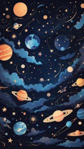 Space Art iPhone Wallpaper 4K