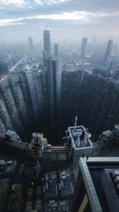 Underground City iPhone Wallpaper 4K