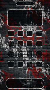iPhone 15 Pro Dynamic Island Graffiti App Dock