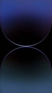 iPhone 15 Pro Neon Blue Dual Gradient Wallpaper iPhone 15 Pro Neon Blue Dual Gradient Wallpaper