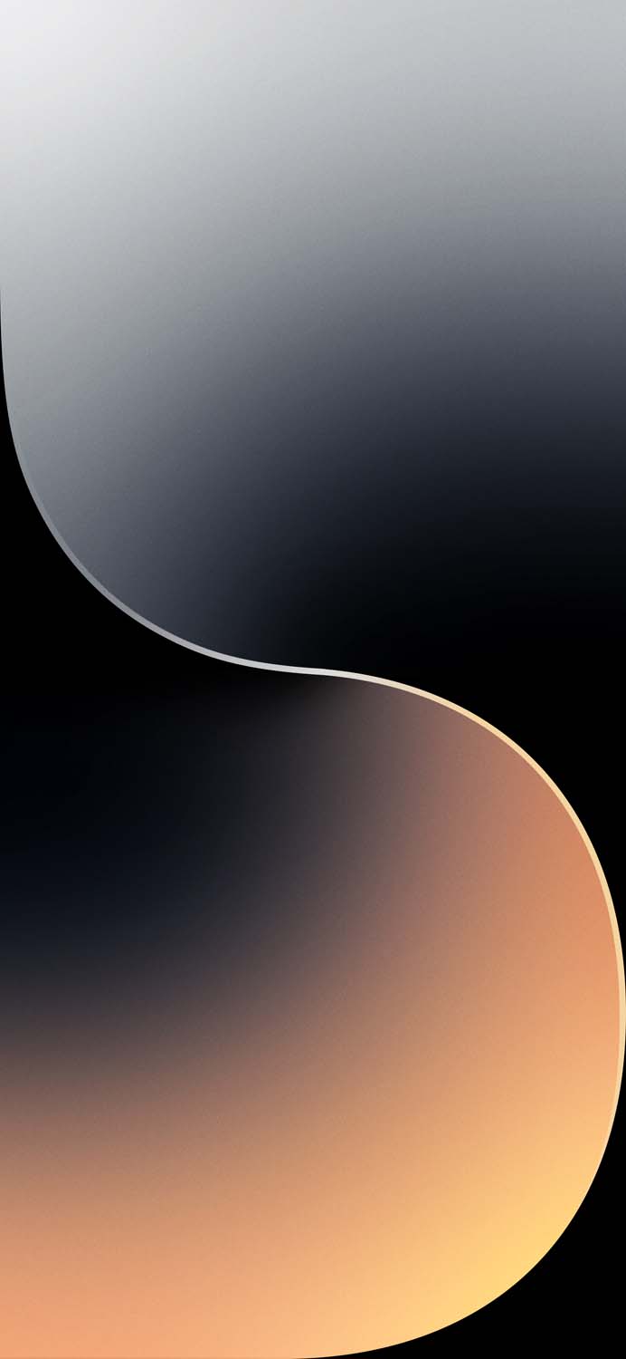 iPhone 15 Pro Round Gradient Wallpaper
