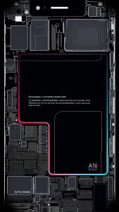 iPhone 15 Schematic Wallpaper - iPhone Wallpapers