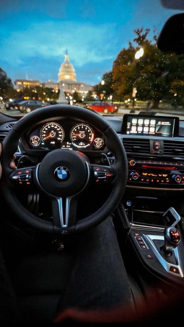 BMW Interiors iPhone Wallpaper 4K