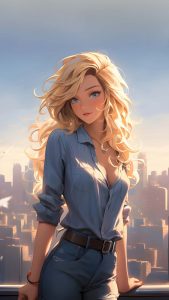 Beautiful Anime Girl iPhone Wallpaper 4K