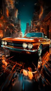 Classic Lowrider iPhone Wallpaper 4K