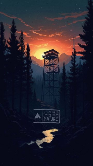 Deep into Nature iPhone Wallpaper 4K