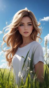 Farm Girl Beautiful iPhone Wallpaper 4K
