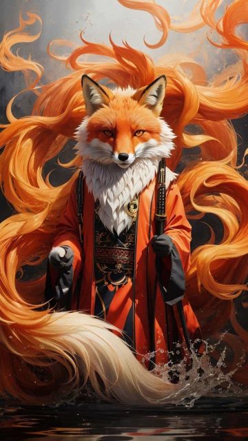 Fox Master iPhone Wallpaper 4K