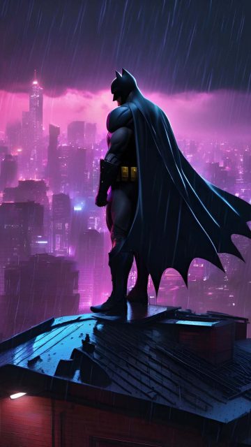 Gotham City iPhone Wallpaper 4K