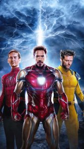 Marvel triple threat iPhone Wallpaper 4K