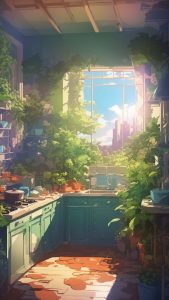 Nature Kitchen iPhone Wallpaper 4K