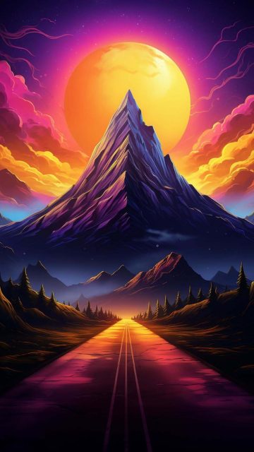 Prime Mountain iPhone Wallpaper 4K