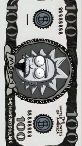 Rick Dollar iPhone Wallpaper 4K