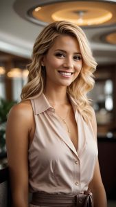 Smiling Girl iPhone Wallpaper 4K