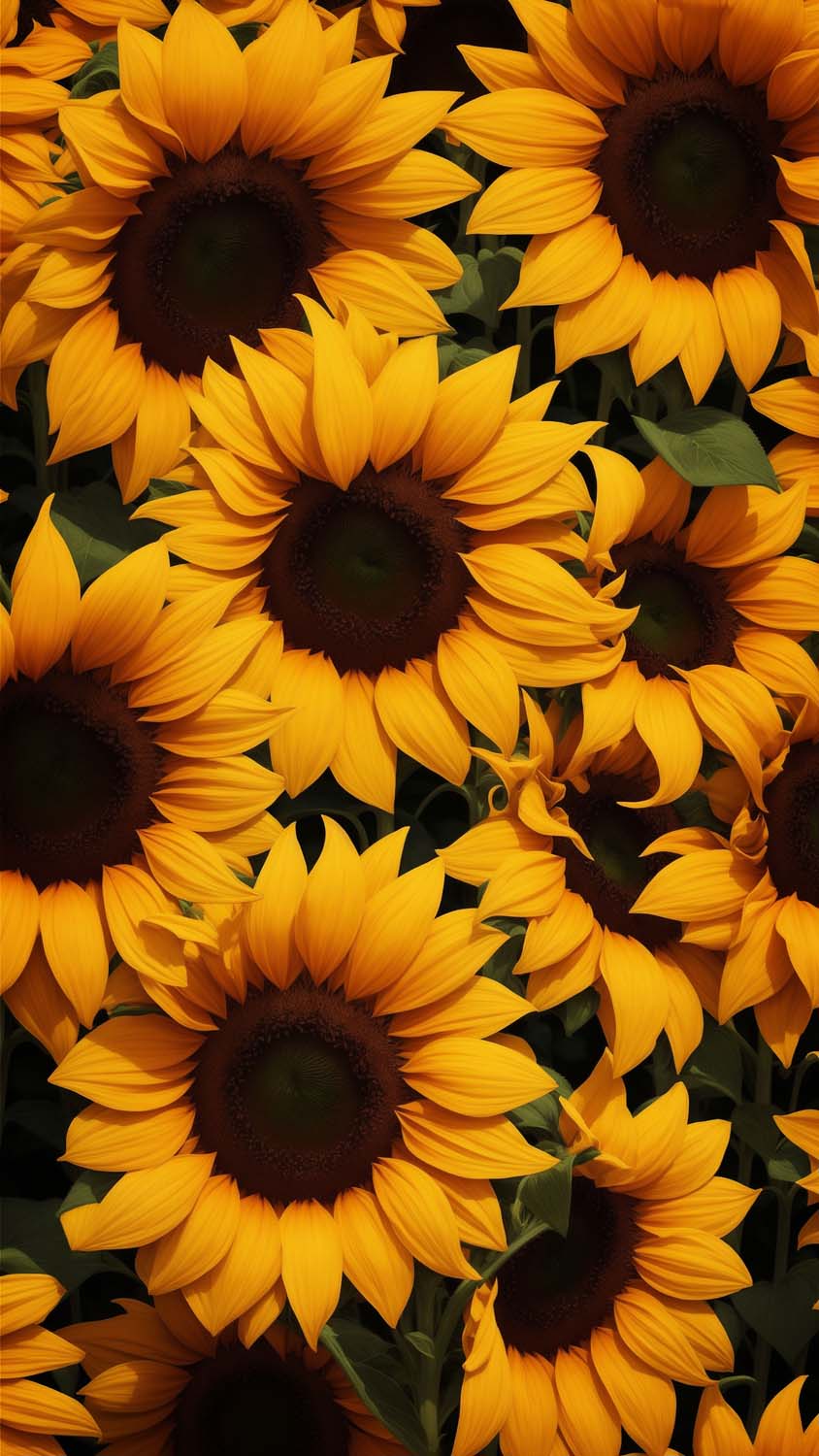 Sunflowers iPhone Wallpaper 4K