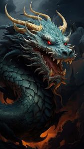 The Dragon iPhone Wallpaper 4K