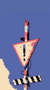 Warning Sign iPhone Wallpaper 4K