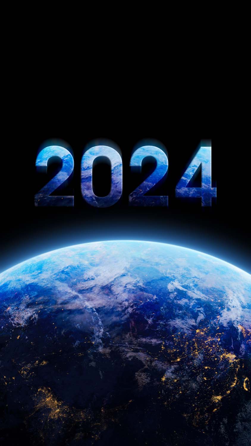 2024 Earth iPhone Wallpaper