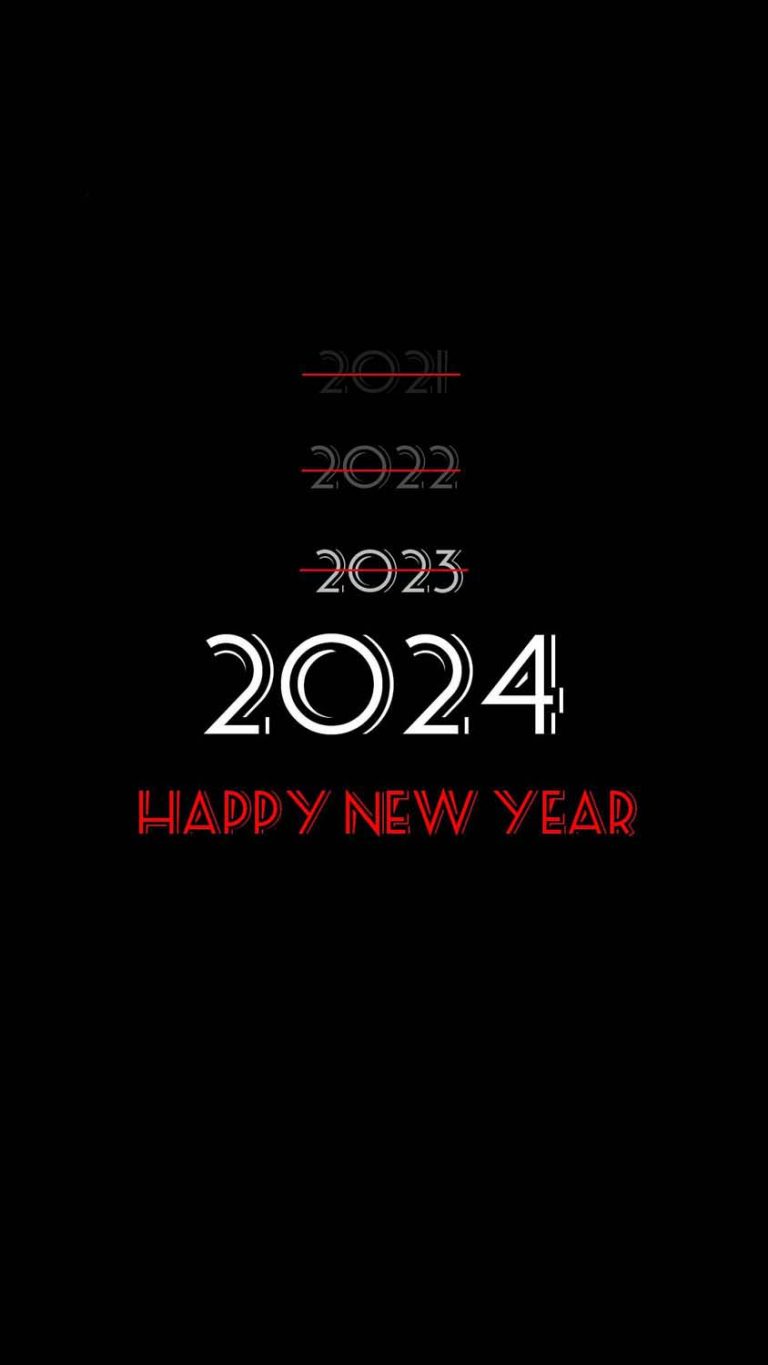 2024 New Year IPhone Wallpaper 768x1365 