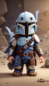 Baby Mando iPhone Wallpaper