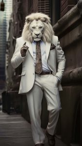 Boss Lion iPhone Wallpaper