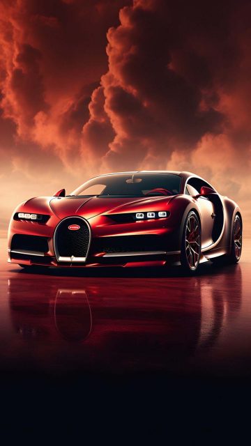 Bugatti Chiron iPhone Wallpaper 4K