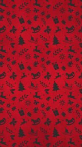 Christmas Doodles iPhone Wallpaper