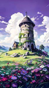 Church Tower iPhone Wallpaper