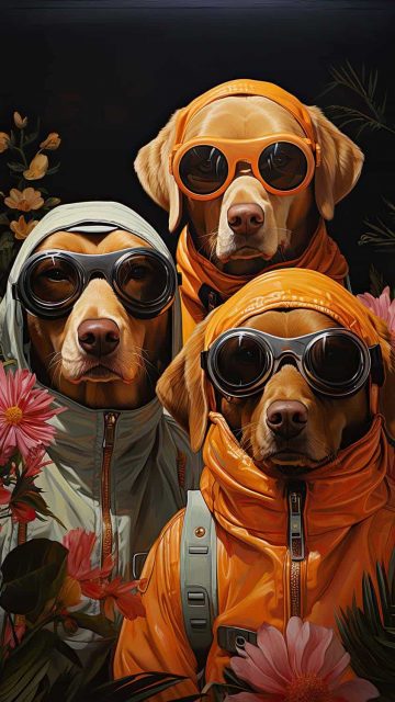 Dogs iPhone Wallpaper