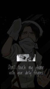 Dont Touch my Phone With Your Dirty Fingers iPhone Wallpaper 4K