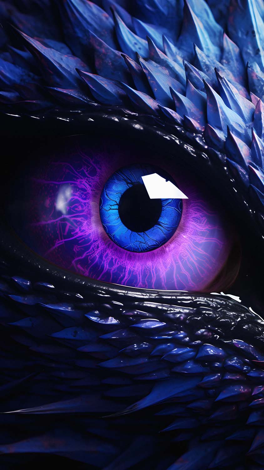 Dragon Eye iPhone Wallpaper 4K