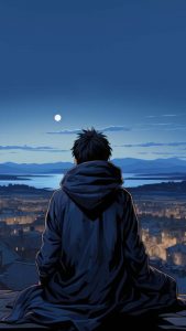 Evening Solace city from far iPhone Wallpaper 4K Evening Solace city from far iPhone Wallpaper 4K