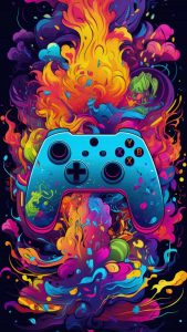 Gamer Art iPhone Wallpaper 4K