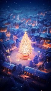 Happy Xmas iPhone Wallpaper